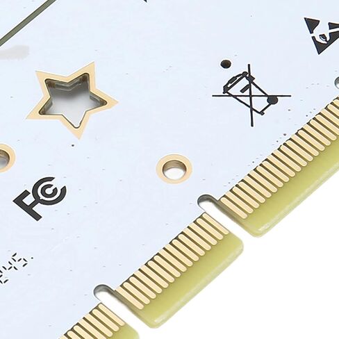 Septpenta M.2 PCIe 4.0 NVME SSD Adapter ، 64 جيجابت في الثانية من السرعة ، تدعم 2230/2242/2260/2280 SSDs ، متوافقة مع Windows ، MacOS ، Linux in Kuwait
