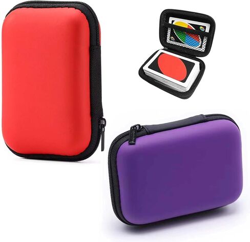 حالة لعب البطاقة لـ UNO ، 2 PCS Card Card Game Cases ، و EVA Travel Portable Card Card Box للألعاب أو التخييم في الهواء الطلق in Kuwait