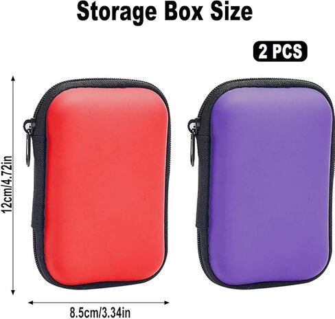 حالة لعب البطاقة لـ UNO ، 2 PCS Card Card Game Cases ، و EVA Travel Portable Card Card Box للألعاب أو التخييم في الهواء الطلق in Kuwait