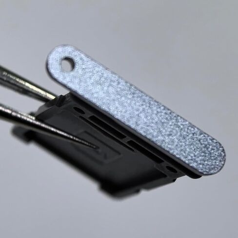 Galaxy S25 Ultra SIM Card Tray Single Replacement Sim Tray Holder for Samsung Galaxy S25 Ultra 6.9" SM-S938U S938U1 Card Tray with Needle Repair Part Single Sim US Version (Titanium Silver Blue) in Saudi Arabia