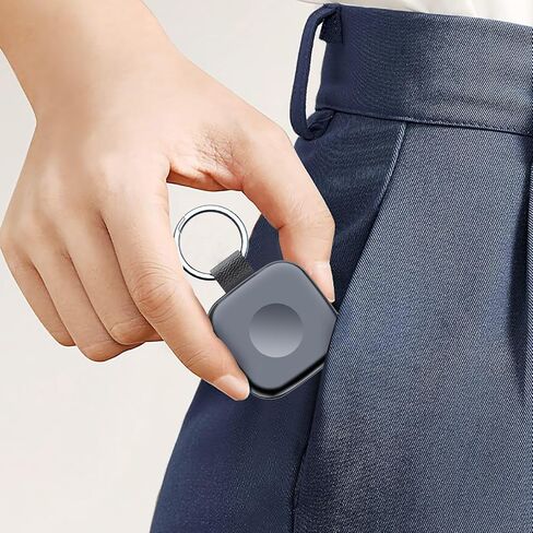 Portable Wireless Charger for Apple Watch Magnetic iwatch Charger 1200mah Power Bank Camping Travel Essentials Camping Watch Charger for Series 10/9/8/7/6/Se/5/4/3/2/1/Ultra/Ultra 2-Black in Saudi Arabia