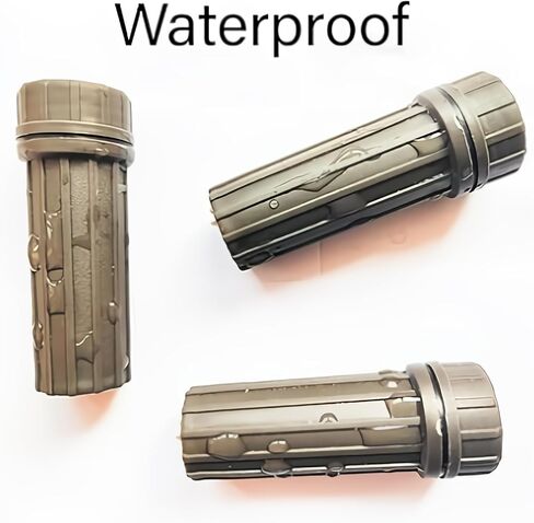 Waterproof Matches Case + Wax-Coated Waterproof Fire Rope Tin | Windproof Survival Fire Starter Kit for Camping, Hiking, Outdoor Emergency, Bushcraft in Saudi Arabia