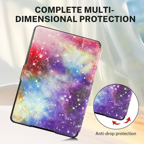 Smart Case for 6" Kindle Paperwhite 7th /6th/5th Gen and a Screen Protector | Dark Green, Auto Sleep/Wake, Ultra Lightweight, Protective PU Leather Cover, for Kindle Paperwhite Model EY21 & DP75SDI in Saudi Arabia
