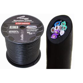 9 Conductor 18 Gauge 250 Feet Speed Cable Alarm Speaker Hydraulics Trailer Wire