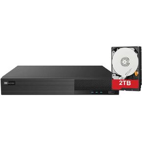 16 Channel HD-AHD 2mp/5mp DVR with 2TB Same AS Q-See QTH165, NDAA Compliant CHIPSET