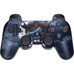 Skinit Decal Gaming Skin Compatible with PS3 Dual Shock Wireless Controller - Officially Licensed Sarah Richter Gothic Moon with Bats and Flowers by Sarah Richter Design