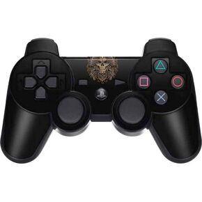 Skinit Decal Gaming Skin Compatible with PS3 Dual Shock Wireless Controller - Officially Licensed Sarah Richter Skull and Owl by Sarah Richter Design