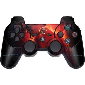 Skinit Decal Gaming Skin Compatible with PS3 Dual Shock Wireless Controller - Officially Licensed Warner Bros The Flash Movie: Supergirl Poster Design