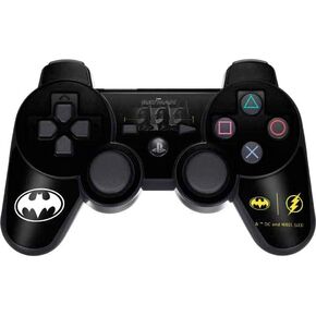 Skinit Decal Gaming Skin Compatible with PS3 Dual Shock Wireless Controller - Officially Licensed Warner Bros The Flash Movie: I am Batman Past to Future Design