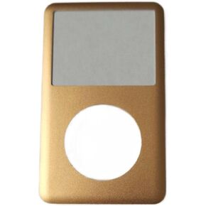 Ravenwell Gold Stainless Steel Flip Cover Case for iPod Classic 6th/7th Generation & iPod Video 5th/5.5th Generation with Lens Repair Replacement