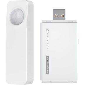Thirdreality Zigbee Motion Sensor Starter Kit ، Zigbee Hub المشمولة ، ودية للحيوانات الأليفة ، وتمكين المهارات مع Alexa