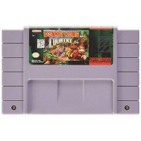 KITBIT New Donkey Kong Country Game Cartridge USA Version for Nintendo Super NES SNES Game Console