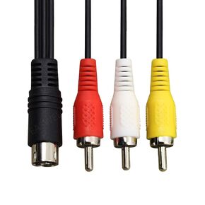 A/V Cable Cord for SEGA Genesis 2 3 (AV Audio Video) 66 INCH (9-PIN) E1400