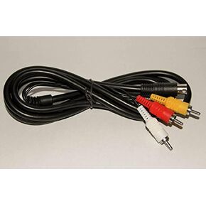 RCA AV Cable for Sega Genesis 2 and 3 by Mars Devices