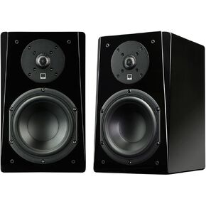 SVS Prime Bookshelf Speakers - Pair (Premium Black Ash)