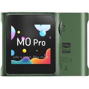 SHANLING M0 Pro 1.7 * 1.7inch 2in1 Mini MP3 Player/Headphone DAC/Amp/Bluetooth/App Control, Digital Audio Player HD Touch Screen, Support to 2TB, USB Type-C 3.5mm Jacks,Volume Konb