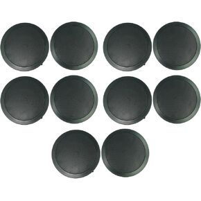 Rockville (10) CC65T Black 6.5" Commercial 70v Ceiling Speakers for Restaurant