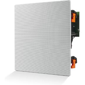 JBL Stage 280CSA - in-Ceiling Loudspeaker with 8" Polycellulose Cone Woofer, 1" Aluminum Dome Tweeter & Zero Bezel Grille - Easy to Install