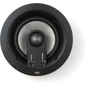 Jamo IC 406 FG 6.5" In-ceiling Custom Installation Speakers w/ switchable ohm level and white paintable grilles (pair)