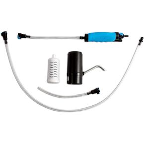 55 Gallon Drum Water Filter Pump, AquaDrum Water Purification System, Emergency Water Barrel Filtration System, Long Term Water Storage, Emergency Drinking Water, Filters Up to 250 Gal