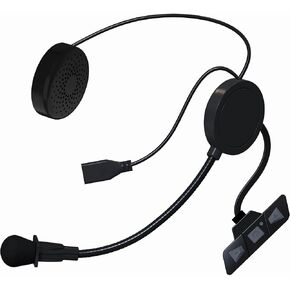 Motorcycle Helmet Speakers with HiFi Stereo Sound High Battery Life Helmet Headset Music Call Control/Automatic answering/Voice Assistant Ultra Thin Earphone Cycling/Skiing/Riding