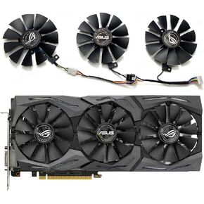 Fit for ASUS ROG STRIX GTX1060 1070 1080TI Graphics Card Cooling Fan PLD09210S12HH