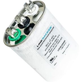 Capacitor Oval Dual Run 30 + 4 uf mfd 370/440 Volts for HVAC Motors Compatible with Supco