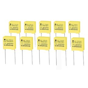 10 Carli 0.47uf 275V Metallized Polypropylene Film Capacitors MPX40/100/21