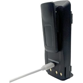 PMNN4077 USB-C Rechargeable Battery 2600mAh 7.4V Li-ion for XPR6300/XPR6500/DGP4150+/DGP6150+ Two-Way Radios (Includes Belt Clip)