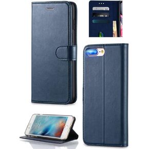 Apple iPhone 7 Plus / 8 Plus Wallet Case - Blue