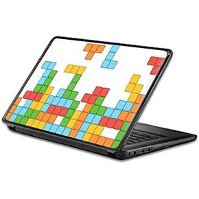 Universal 13" Laptop Skin - Tetris | Protective, Durable, and Unique Vinyl Decal wrap Cover | Easy to Apply, Remove, and Change Styles | Made in The USA