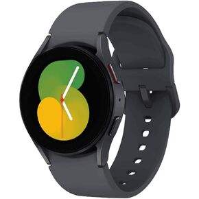 Samsung Galaxy Watch 5 (40 مم ، WiFi + 4G LTE) 1.2 "Super Amoled Smartwatch GPS Bluetooth مع تدريب النوم المتقدم ، مستشعر نشط حيويًا ، R905U مقاوم للماء (شاحن عام ، الجرافيت) (متجدد)