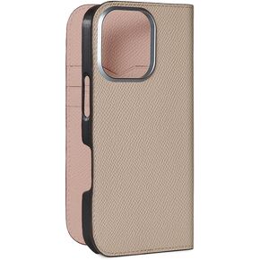 Bonaventura】 (لـ iPhone16Pro Noblessa Diary iPhone Case [etoupe] bodn16p-et