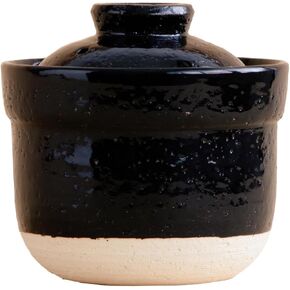 Iga no Takumi Instant Rice Pot Microwave Rice Cooker Clay Pot for One-Person Cooking Authentic Iga-Yaki Donabe – Perfect for Rice & Hot Pot (US Version)