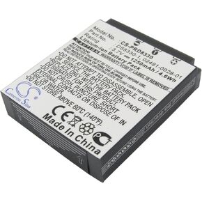 3.7V 1250mAh DS8330-1 Battery Replacement for DS-8340 DS-588 DS-888 DS-A350 DS-8330 DS-8650, CS-PRD8330