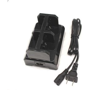 C300 4 Slots Battery Charger for Trimble GNSS 54344 xb-2 GPS 5700 5800 R7 R8, Balck