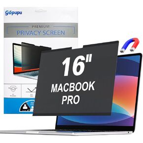 Magnetic Privacy Screen Compatible with MacBook Pro 13 inch(2016-2022,M1,M2) and Macbook Air 13 inch(2018-2021,M1), Laptop Screen Filter Anti-Blue Light Anti Glare, Removable Macbook Privacy Screen