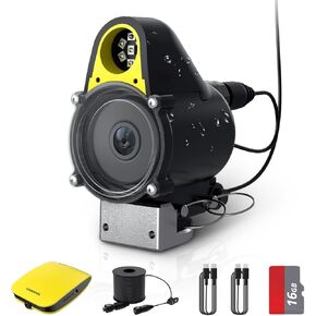 Chasing Canfish CF1 Underwater Fishing Camera Kit,1080P Full HD Portable Video Fish Finder,APP Remote Control Real-time Observation,Fishing Camera with Infrared Light for Sea, Lake, Boat, Ice Fishing