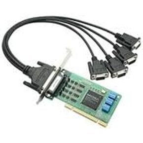MOXA CP-114UL-I-DB9M Moxa 4 Port UPCI RS232/422/485 Serial Board w/DB9M Cable & Optical Isolation (Includes Low and Full Profile Brackets), for PC-Based Data Acquisition