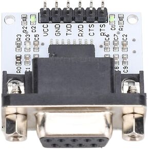 232 to TTL Serial Port Card, DB9 UART Interface 232 to TTL Module for MCU (Male Head)
