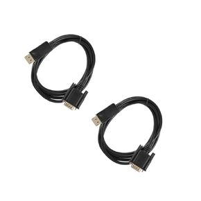 DisplayPort to VGA Cable موصل موثوق به لجهاز العرض وسطح المكتب Monitor Design Design Accoun