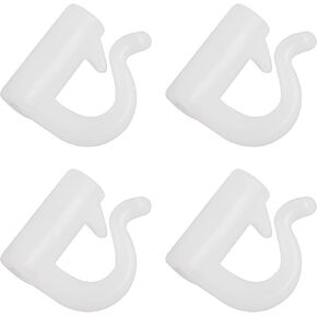 OROOTL 200pcs Fishing Clevis Quick Change Spinner Clevis Easy Spin Clevis Plastic Quick Snaps for Spinner Blades Walleye Spinner Rig Inline Spinnerbait Making Parts