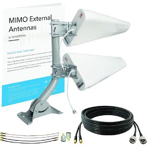 Waveform 2x2 MIMO Log Periodic Outdoor Antenna Kit (Legacy Kit, Complete Kit w/ 30' Cables & Adapters)