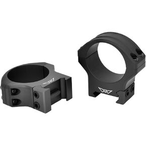Warne Hyperlite Picatinny-Style Rings 34mm متوسطة غير لامع أسود