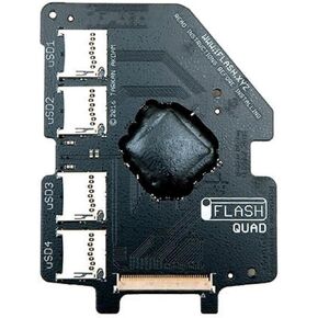 Quad MicroSD Adapter iPod 5G 6G 7G Video Classic Upto 4x Micro SD Cards