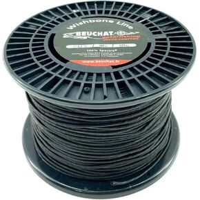 BEUCHAT 2.2 mm Triple Jacket Spectra Line for Speargun Band Wishbone or Shooting Line - Super High Abrasion Resistant - 1540# (700 kg) Strength