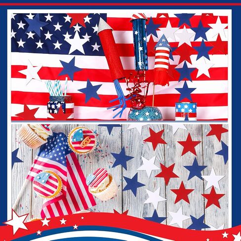 Ferraycle 108 Pcs Paper Stars Cut Outs Large Cutouts Star Shaped Paper Cutouts Double Sided Cardstock Stars Decor for Kids Craft Bulletin Board Wall Classroom Decoration (Heart Style) in Saudi Arabia