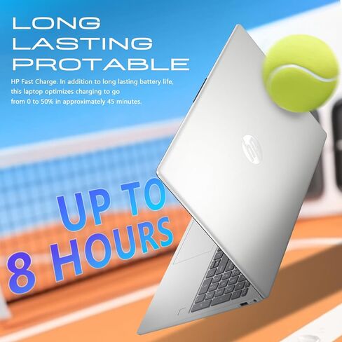 HP 15.6 Touchscreen Laptop Computer for Business & Student, w/Office Lifetime, Intel 13th Gen Core i3(Up to 4.5GHz), HD Touch Display, 64GB RAM, 2TB SSD, AI Copilot, Win 11 Pro, External DVD Drive in Kuwait