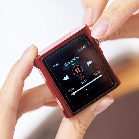 Shanling M0 Pro 1.7 * 1.7inch 2in1 MINI MP3 Player/Headphone DAC/AMP/Bluetooth/APP Control ، شاشة لمشغل الصوت الرقمي HD ، الدعم إلى 2 تيرابايت ، جابس USB Type-C 3.5mm ، Konb in Saudi Arabia