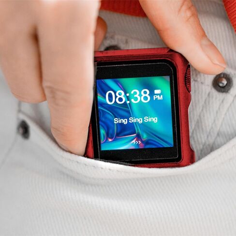 Shanling M0 Pro 1.7 * 1.7inch 2in1 MINI MP3 Player/Headphone DAC/AMP/Bluetooth/APP Control ، شاشة لمشغل الصوت الرقمي HD ، الدعم إلى 2 تيرابايت ، جابس USB Type-C 3.5mm ، Konb in Saudi Arabia